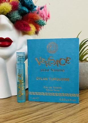 Оригінал пробник парфум туалетна вода versace dylan turquoise pour femme