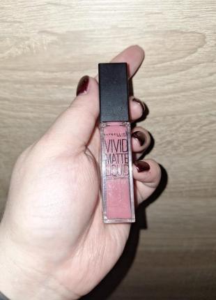 Maybelline vivid matte liquid,тон 05