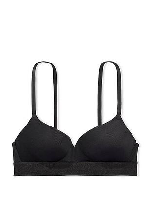 Безшовний бюстгальтер victoria's secret pink wear everywhere wireless push-up bra