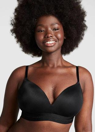 Бесшовный бюстгальтер victoria’s secret pink wear everywhere wireless push-up bra2 фото