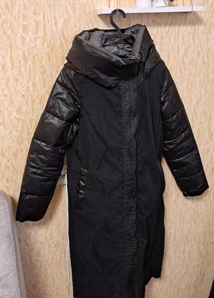 Куртка, пуховик, пальто двухстороннее3 фото