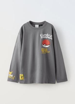 Футболка , лонгслів pokémon x zara