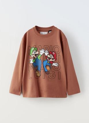 Футболка , лонгслів super mario x zara