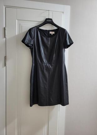 Платье кожаное next