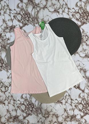 Майки комплект 2 шт на девочку 14 р. 164/170 см. ovs