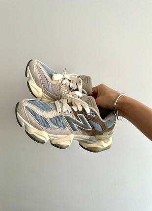 Купити стильні кросівки new balance  9060 “mushroom & aluminium” premium2 фото