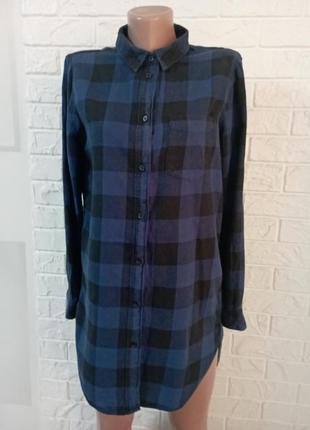 Платье рубашка h&m в идеальном состоянии xs-s