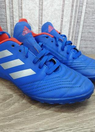 Adidas predator детские футбольные бутсы сороконожки