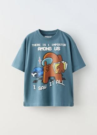 Футболка among us x zara