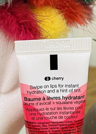 Оригінал бальзам для губ sephora collection vegan hydrating lip balm 3 cherry3 фото