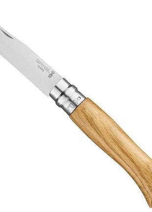 Лимитированный складной нож opinel "inox lux no.09" дуб (002424) нержавеющая сталь