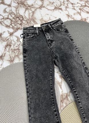 Джинси кльош кльошні джинси штани на дівчинку 134, 140, 146, 152, 158, 164 см.3 фото