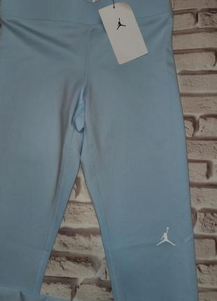 Жіночі лосини тайтси легінси air jordan leggings light blue.5 фото