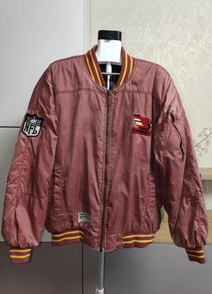 Вінтажний рідкісний бомбер campri nfl phoenix cardinals bomber 80/90s