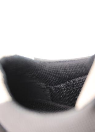 Стильные качественные черно-серые комфортные мужские кроссовки весенние,осенни, кожаные,натуральная кожа7 фото