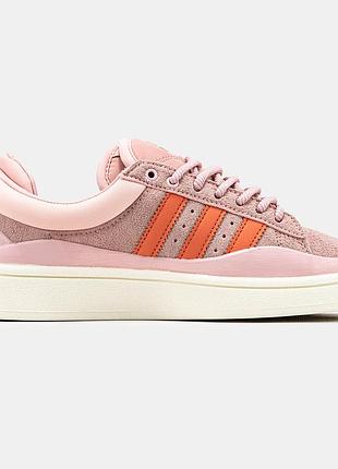 Женские кроссовки adidas campus x bad bunny люкс качество