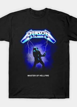 Футболка женская munson master of hellfire от gildan