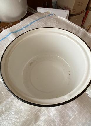 Кастрюля эмалированная ссср