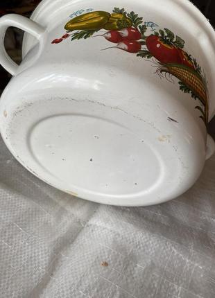 Кастрюля эмалированная ссср