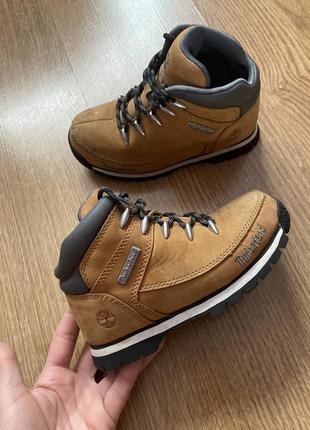 Шкіряні оригінальні черевики timberland 19 см устілка