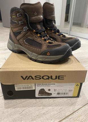 Зимние кожаные кроссовки, термоботинки vasque gore-tex