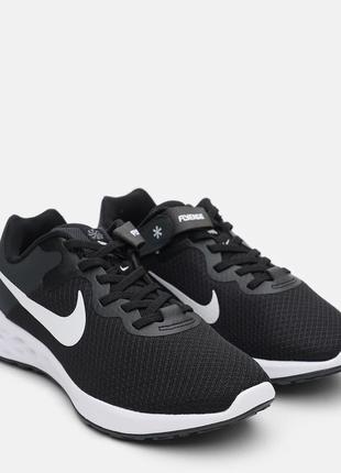 Кроссовки женские найг беговые nike revolution 6 черные dc8998-003