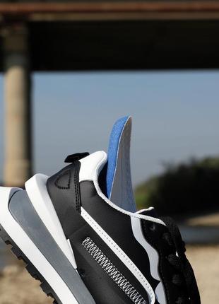 Кроссовки мужские черные7 фото