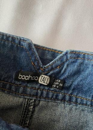 Джинсовая юбка boohoo5 фото