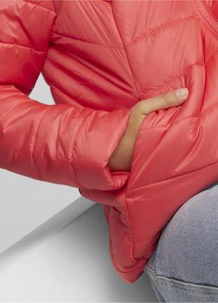 Куртка puma essentials+ padded jacket(как nike adidas) оригинал4 фото
