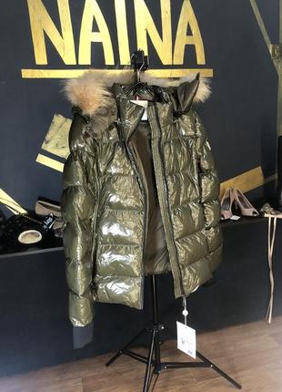 Різдвяний розпродаж ціна 5000 грн до 24.12 ефектний пуховик лаковий , глянцева куртка монклер , жіноча куртка монклер