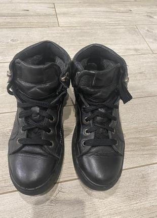 Зимние кожаные кроссовки, ботинки mida active1 фото