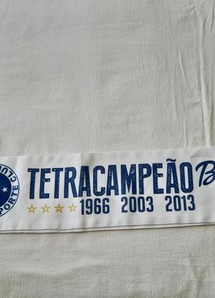 Ювілейна cтрічка esporte clube cruzeiro -tetracampeao brasileiro 1966, 2003, 2013,2014