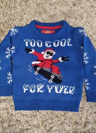 Кофтина светр новорічний1 фото