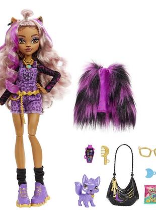 Лялька clawdeen клоудін вольф wolf monster high монстр хай, кукла монстер хай,