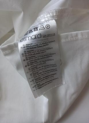 Белая рубашка esmara3 фото