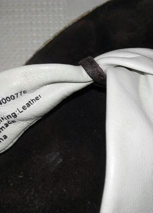 Orthopedic шкіряні шльопанці шльопанці р. 37 ст. 24 см5 фото