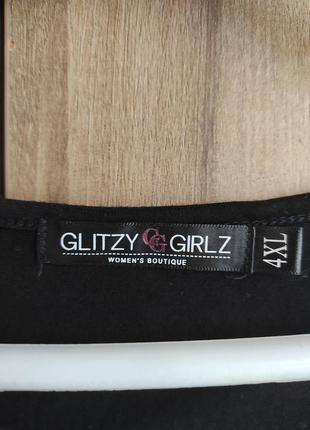 Нова блуза glitzy girlz 4xl пог 80-904 фото