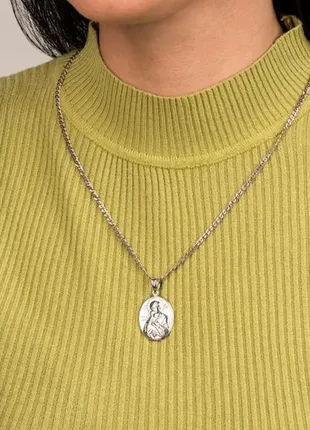 Серебряный кулон ладанка мать божа, 2,8см, 925проба, в разы дешевле ювелирки!10 фото