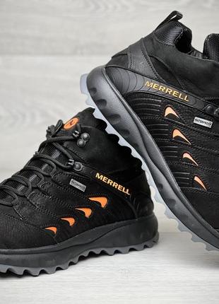 Кросівки утеплені чоловічі merrell dragon skin winter black