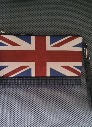 Клатч жіночий з британським прапором