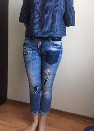 Джинсы dsquared2 фото