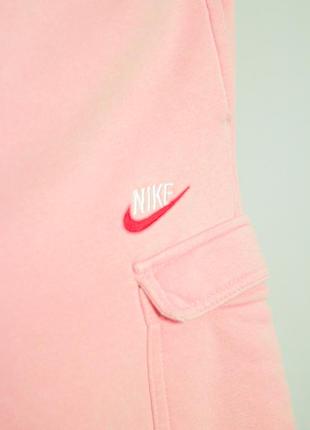Спортивні штани найк рожеві nike air max tech fleece joggers спортивки жіночі s5 фото