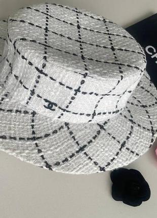 Твидовая шляпа chanel2 фото