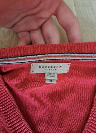 Винтажный вязаный свитер burberry2 фото