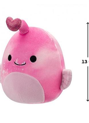 М'яка іграшка squishmallows – риба-вудильник сі (13 cm)