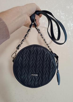 Сумочка женская, круглая, picard