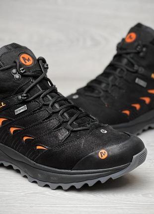 Кроссовки утепленные мужские merrell dragon skin winter black