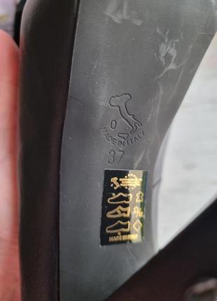Новые гламурные натуральные кожаные стильные итальянские брендовые крутые черные туфли босоножки на высоком каблуке платформе с шипами rinascimento 379 фото