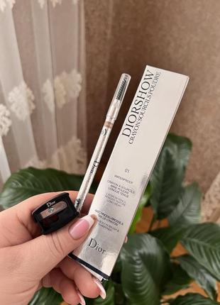 Карандаш для бровей dior diorshow crayon sourcils poudre