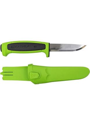 Туристический нож с чехлом morakniv "basic 546 le 2022" green (13451) нержавеющая сталь